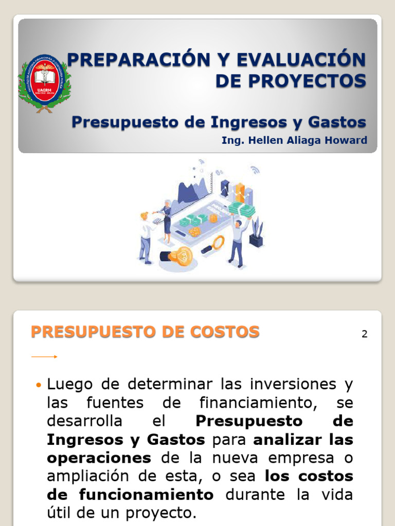 Presupuesto y Análisis de Proyectos | PDF | Presupuesto | Costo