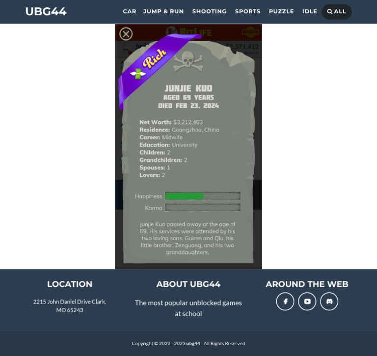 UBG44: Popular Unblocked Games Guide | PDF