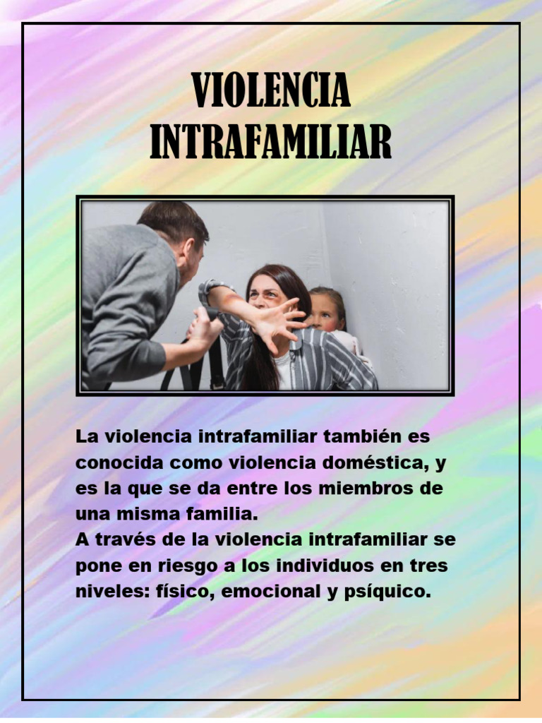 Tipos y Consecuencias de la Violencia Intrafamiliar | PDF | Violencia ...