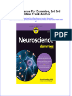 Textbook Ebook Neuroscience For Dummies 3Rd 3Rd Edition Frank Amthor All Chapter PDF