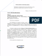 Informe Municipalidad de Chancay Febrero 2024