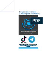 Integration - Formulas (Electrospace Academy™)