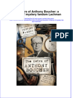 Textbook Ebook The Heirs of Anthony Boucher A History of Mystery Fandom Lachman All Chapter PDF