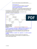 Réponse Sys Embarqués