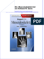 Textbook Ebook Expertddx Musculoskeletal 2Nd Edition Kirkland W Davis All Chapter PDF