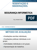 SEGURANÇA INFORMATICA - UTANGA- AULA1