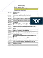 Rundown Acara Peserta Dan Kaprodi