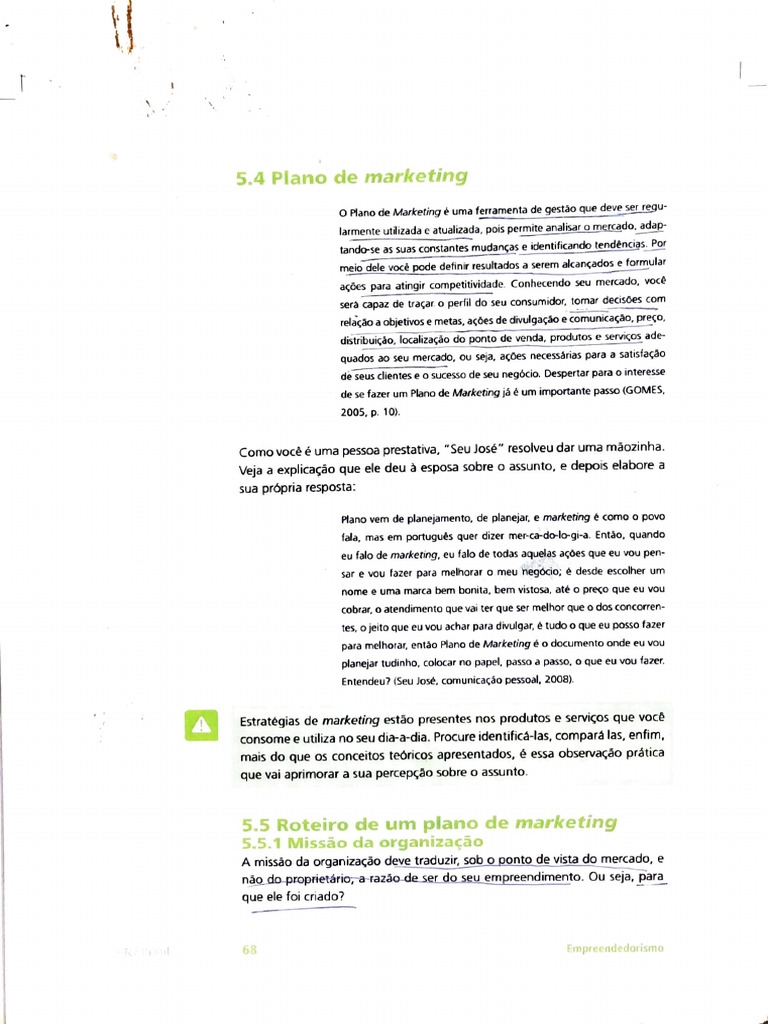 Plano De Marketing Pdf