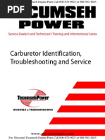 Download Tecumseh Carburetor Troubleshooting and Identification Guide by djongs SN72807456 doc pdf