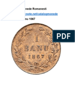 Catalog Monede Romanesti Detalii