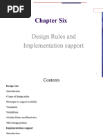 Chapter 6-Design Rules and Implementation Support