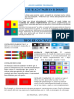 El Contraste de Colores Cálidos y Fríos Surge Mediante Nuestra Percepción Al Contemplar Ciertos Colores