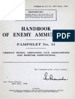 Handbook of Enemy Ammunition Pamphlet 11