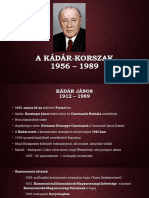 A Kádár-Korszak