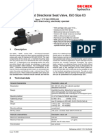 2/2 4/4 Solenoid Directional Seat Valve, ISO Size 03: 1 Description