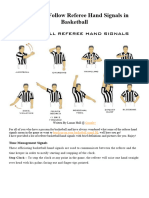 20 Easy To Follow Referee Hand Signals in Basketball