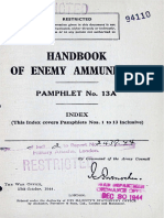 Handbook of Enemy Ammunition Pamphlet 13a