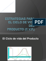 Estrategias Para El Ciclo de Vida Del