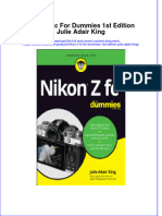 Textbook Ebook Nikon Z FC For Dummies 1St Edition Julie Adair King All Chapter PDF