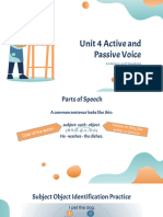 Unit 4 Active and Passive Voice