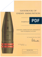 Handbook of Enemy Ammunition Pamphlet 15