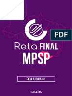 Fad01 - Direito Constitucional - Ministério Público - MPSP