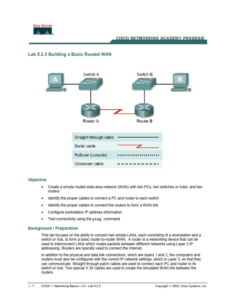 Lab 5 2 3 | PDF | Router (Computing) | Network Switch