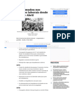 Visão - O Que Mudou Nos Direitos Laborais Desde o 25 de Abril