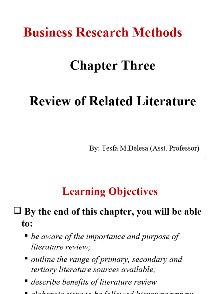 Chapter 3 review of literature pdf theory literature review