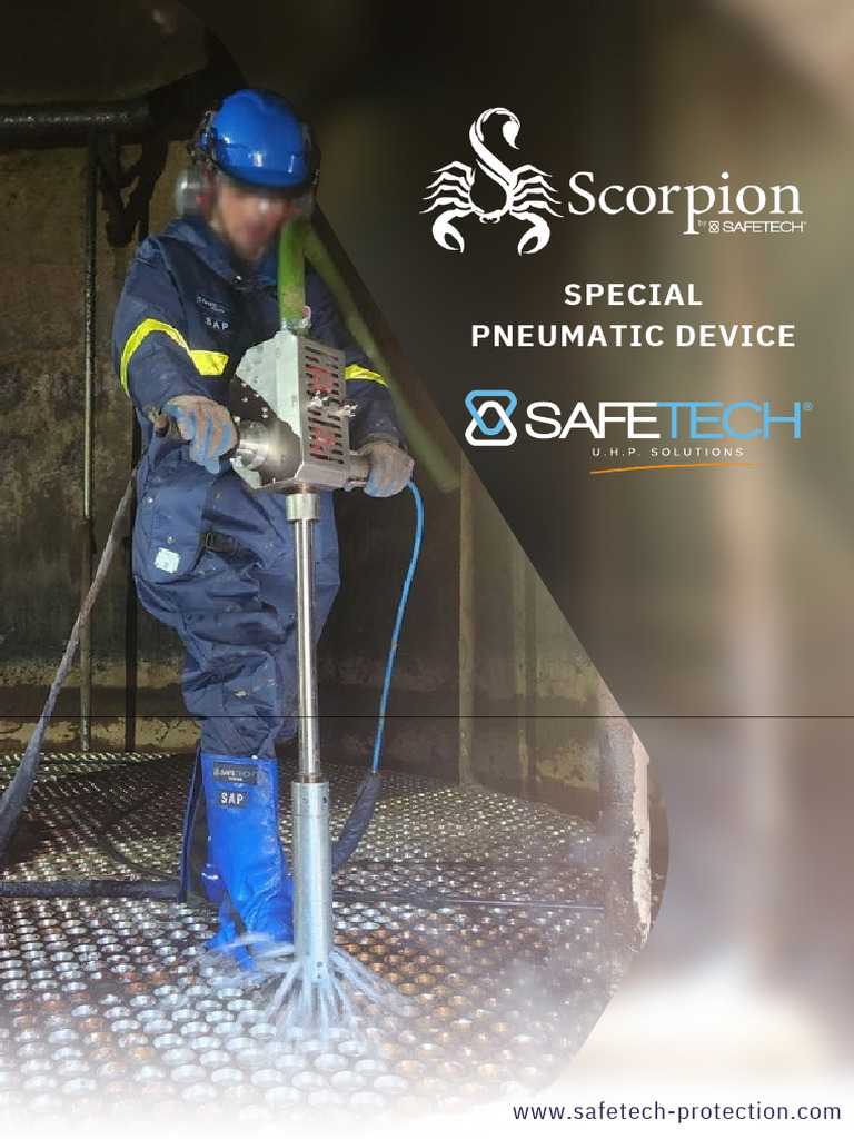 Scorpion 1x Semi Automatic Cleaning Device SAFETECH 1699956581 | PDF ...