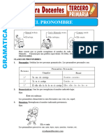 El Pronombre para Tercero de Primaria 1