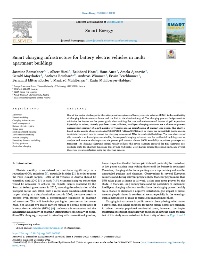 Urban EV Charging Solutions | PDF | Electric Vehicle | Electrical Grid