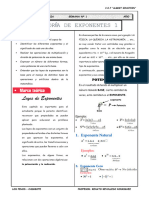 Guia 1 - Algebra 1 y 2 Año de Secundaria