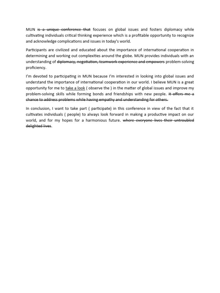 Mun Education Application | Formal Education