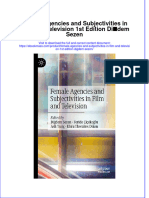 Textbook Ebook Female Agencies and Subjectivities in Film and Television 1St Edition Digdem Sezen All Chapter PDF