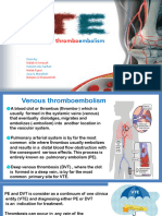 Venous Thromboembolism