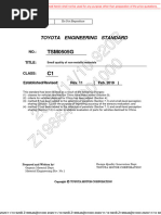 Toyota Automotive Testing Standards | PDF | Science & Mathematics