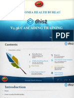 DHIS2 36 Cascading Training Powerpoint September 2022 Final