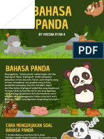 Bahasa Panda