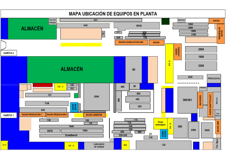 Mapas Racks | PDF