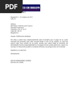 Ejemplo de Cartas de Cobranza  Sociedad limitada
