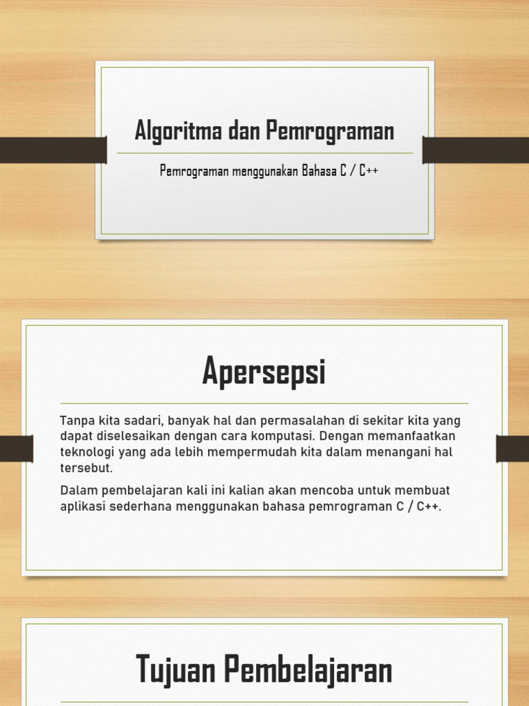 Algoritma Pemrograman C dan C++ | PDF | Komputer