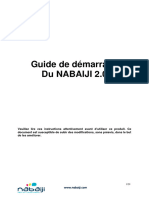 Guide de Demarrage Nabaiji 2.0 FR