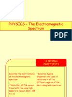 Physics 3.7 - The Electromagnetic Spectrum