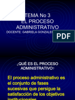 Tema 3 Proceso Administrativo