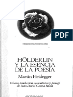 Hölderlin y La Esencia de La Poesía (Martin Heidegger) (Z-Library)