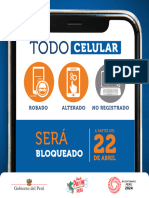 Celular: Bloqueado