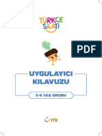 Uygulayıcı Kılavuzu (5-6 Yaş)