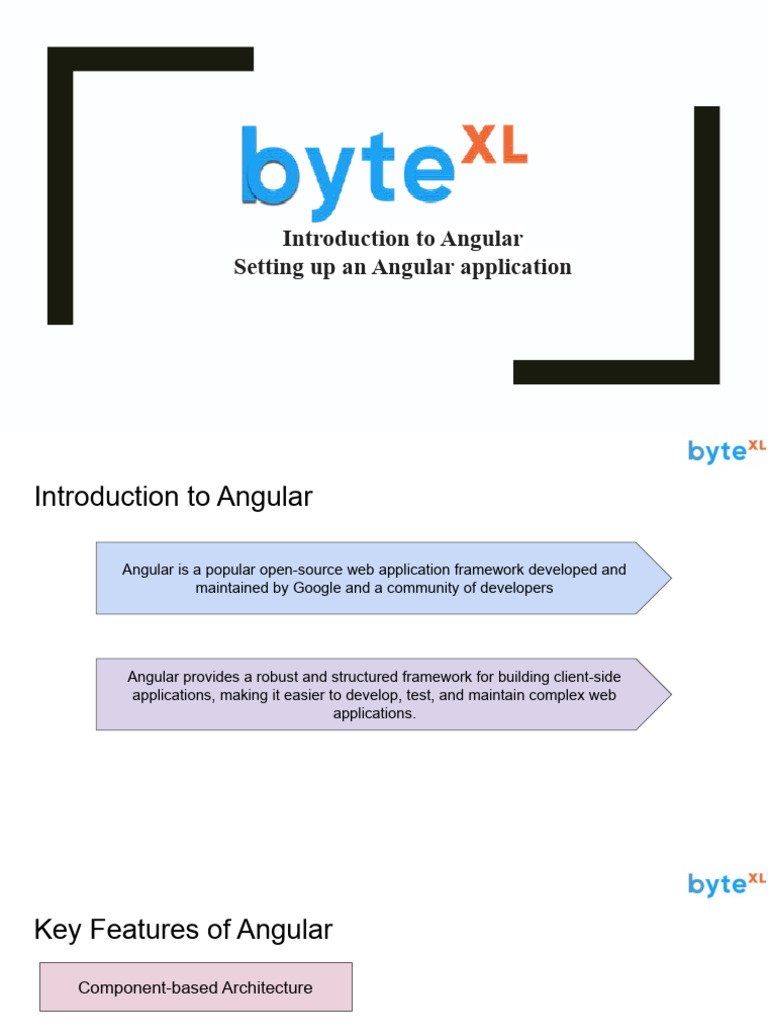 Topic 11 12 introduction to angular setting up an angular