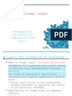 Formal Logic: Mathematical Structures For Computer Science